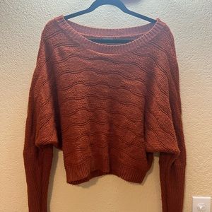 Orange sweater